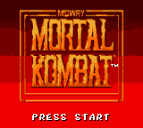 Mortal Kombat screenshot 3 for Sega Game Gear